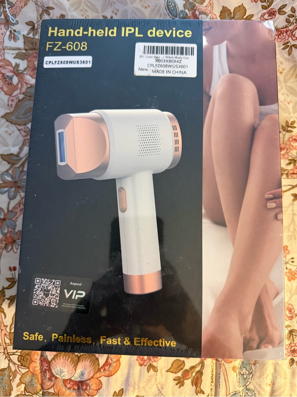 IPL Handheld Laser Hair Removal Device FZ-608 NEW sealed Box